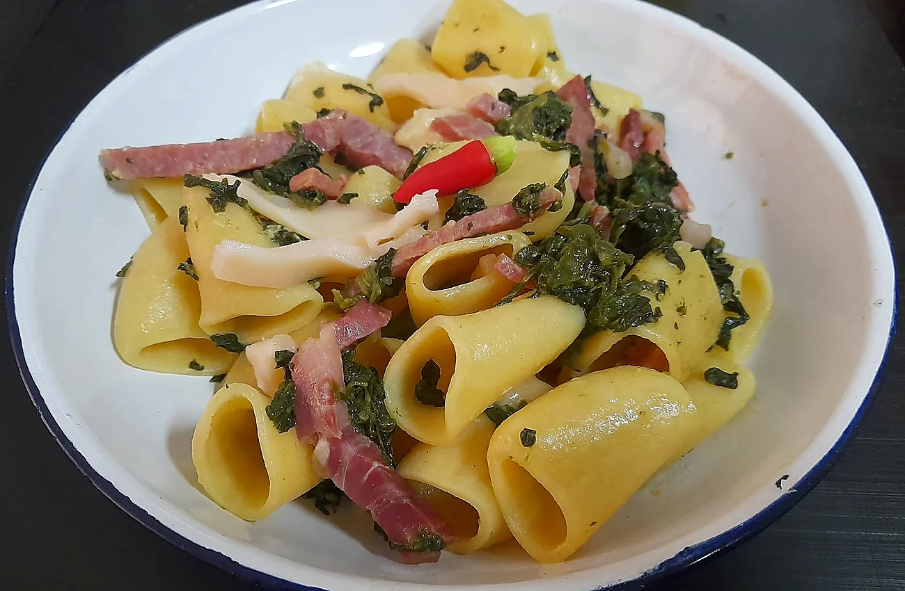 Paccheri con verdure
