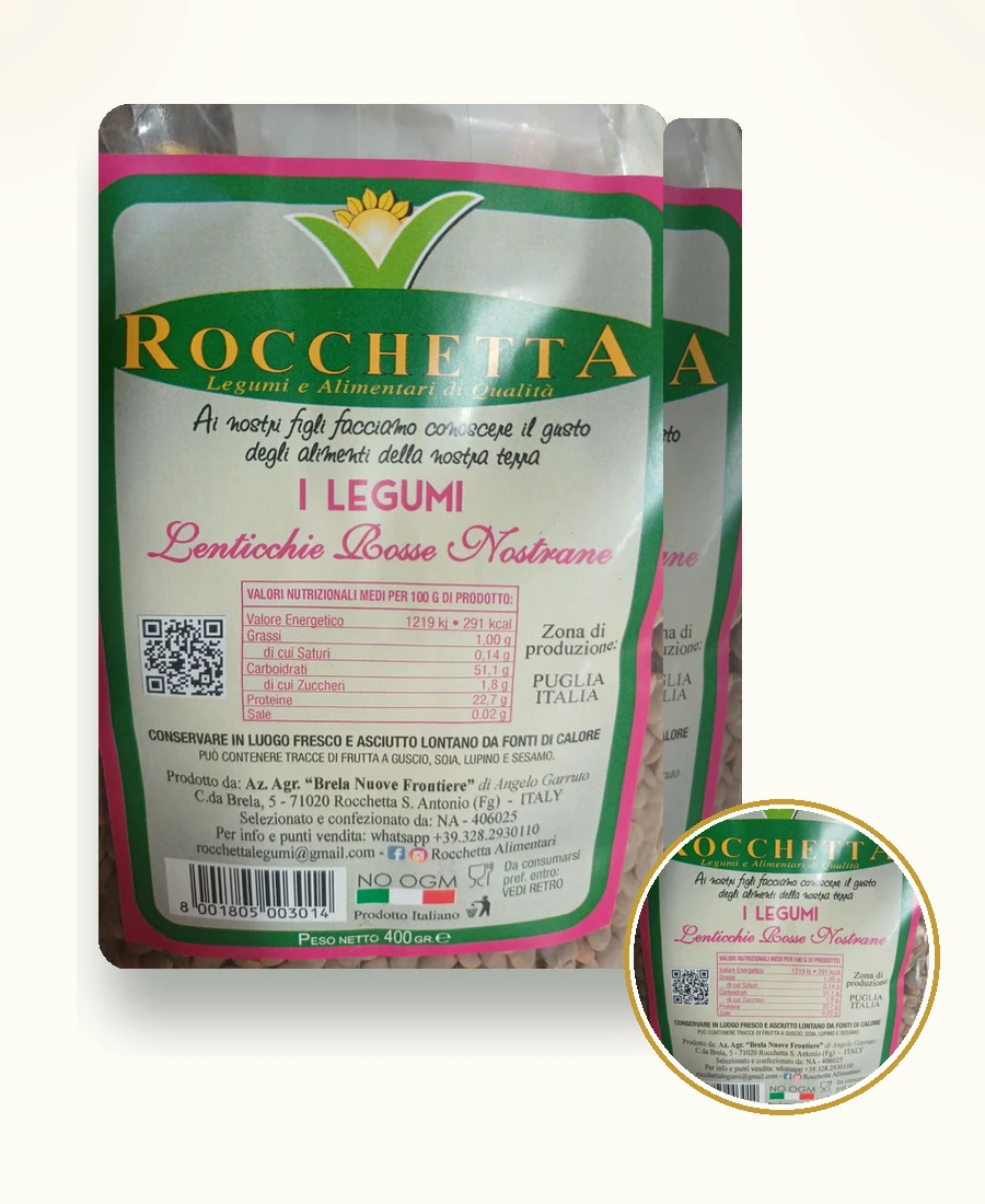 Lenticchie Rosse Nostrane